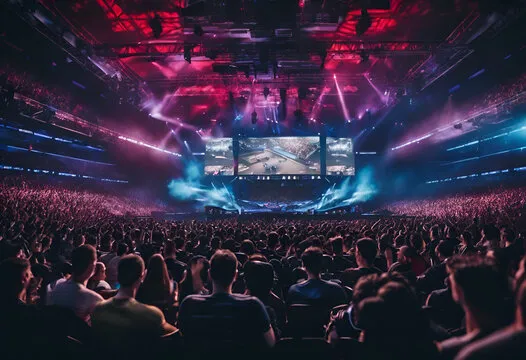 英雄联盟世界赛史诗级团战背景